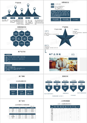 簡約風格市場營銷策劃方案 高效溝通，精準觸達